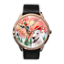 Load image into Gallery viewer, Bull Terrier Florida Christmas Special Golden Wrist Watch-Free Shipping