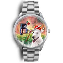 Load image into Gallery viewer, Bull Terrier Alabama Christmas Special Wrist Watch-Free Shipping