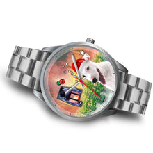 Load image into Gallery viewer, Bull Terrier Alabama Christmas Special Wrist Watch-Free Shipping