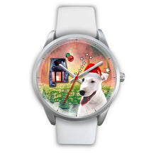 Load image into Gallery viewer, Bull Terrier Alabama Christmas Special Wrist Watch-Free Shipping