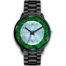 Load image into Gallery viewer, Christmas Themed Snowflake Print Cool Wrist Watch-Free Shipping