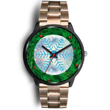 Load image into Gallery viewer, Christmas Themed Snowflake Print Cool Wrist Watch-Free Shipping