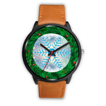 Load image into Gallery viewer, Christmas Themed Snowflake Print Cool Wrist Watch-Free Shipping