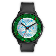 Load image into Gallery viewer, Christmas Themed Snowflake Print Cool Wrist Watch-Free Shipping