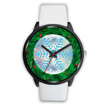 Load image into Gallery viewer, Christmas Themed Snowflake Print Cool Wrist Watch-Free Shipping