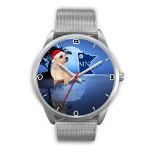 Load image into Gallery viewer, Cute Norwich Terrier Minnesota Christmas Special Wrist Watch-Free Shipping