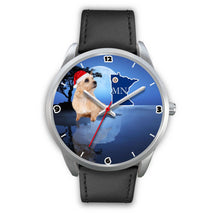 Load image into Gallery viewer, Cute Norwich Terrier Minnesota Christmas Special Wrist Watch-Free Shipping