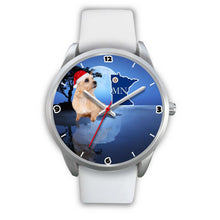 Load image into Gallery viewer, Cute Norwich Terrier Minnesota Christmas Special Wrist Watch-Free Shipping