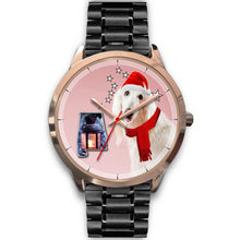 Load image into Gallery viewer, Afghan Hound Alabama Christmas Special Wrist Watch-Free Shipping