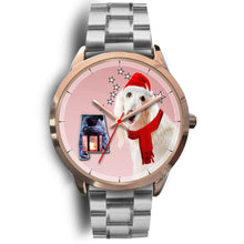 Load image into Gallery viewer, Afghan Hound Alabama Christmas Special Wrist Watch-Free Shipping