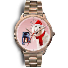 Load image into Gallery viewer, Afghan Hound Alabama Christmas Special Wrist Watch-Free Shipping