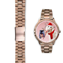 Load image into Gallery viewer, Afghan Hound Alabama Christmas Special Wrist Watch-Free Shipping