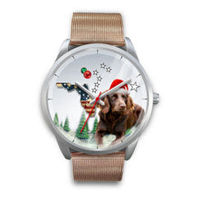 Load image into Gallery viewer, Boykin Spaniel Florida Christmas Special Wrist Watch-Free Shipping