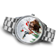Load image into Gallery viewer, Boykin Spaniel Florida Christmas Special Wrist Watch-Free Shipping
