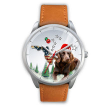 Load image into Gallery viewer, Boykin Spaniel Florida Christmas Special Wrist Watch-Free Shipping