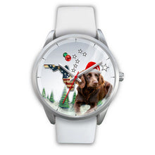 Load image into Gallery viewer, Boykin Spaniel Florida Christmas Special Wrist Watch-Free Shipping