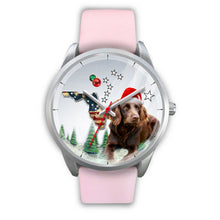 Load image into Gallery viewer, Boykin Spaniel Florida Christmas Special Wrist Watch-Free Shipping