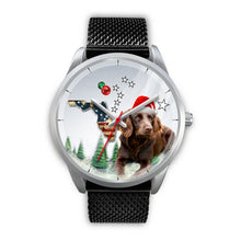 Load image into Gallery viewer, Boykin Spaniel Florida Christmas Special Wrist Watch-Free Shipping