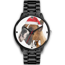 Load image into Gallery viewer, Boxer Dog Colorado Christmas Special Wrist Watch-Free Shipping