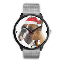 Load image into Gallery viewer, Boxer Dog Colorado Christmas Special Wrist Watch-Free Shipping