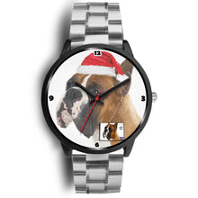 Load image into Gallery viewer, Boxer Dog Colorado Christmas Special Wrist Watch-Free Shipping