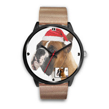 Load image into Gallery viewer, Boxer Dog Colorado Christmas Special Wrist Watch-Free Shipping