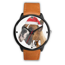 Load image into Gallery viewer, Boxer Dog Colorado Christmas Special Wrist Watch-Free Shipping