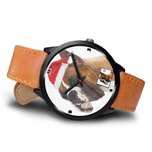 Load image into Gallery viewer, Boxer Dog Colorado Christmas Special Wrist Watch-Free Shipping