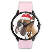 Load image into Gallery viewer, Boxer Dog Colorado Christmas Special Wrist Watch-Free Shipping