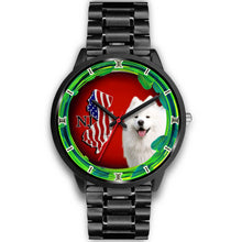 Load image into Gallery viewer, Cheerful Samoyed Dog New Jersey Christmas Special Wrist Watch-Free Shipping