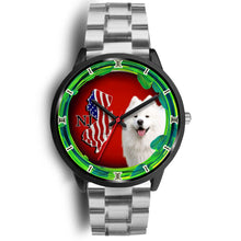 Load image into Gallery viewer, Cheerful Samoyed Dog New Jersey Christmas Special Wrist Watch-Free Shipping