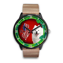 Load image into Gallery viewer, Cheerful Samoyed Dog New Jersey Christmas Special Wrist Watch-Free Shipping