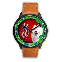 Load image into Gallery viewer, Cheerful Samoyed Dog New Jersey Christmas Special Wrist Watch-Free Shipping