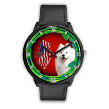 Load image into Gallery viewer, Cheerful Samoyed Dog New Jersey Christmas Special Wrist Watch-Free Shipping
