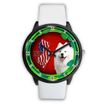 Load image into Gallery viewer, Cheerful Samoyed Dog New Jersey Christmas Special Wrist Watch-Free Shipping