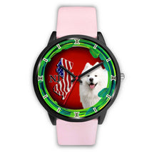 Load image into Gallery viewer, Cheerful Samoyed Dog New Jersey Christmas Special Wrist Watch-Free Shipping