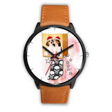 Load image into Gallery viewer, Cute Beagle Indiana Christmas Special Wrist Watch-Free Shipping