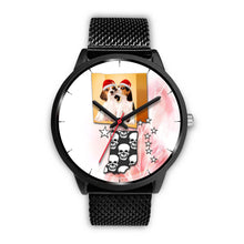 Load image into Gallery viewer, Cute Beagle Indiana Christmas Special Wrist Watch-Free Shipping