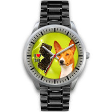 Load image into Gallery viewer, Cute Basenji Dog New Jersey Christmas Special Wrist Watch-Free Shipping