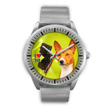 Load image into Gallery viewer, Cute Basenji Dog New Jersey Christmas Special Wrist Watch-Free Shipping