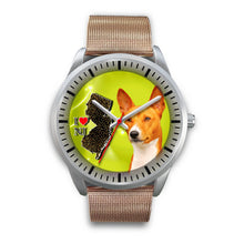 Load image into Gallery viewer, Cute Basenji Dog New Jersey Christmas Special Wrist Watch-Free Shipping