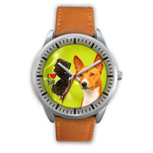 Load image into Gallery viewer, Cute Basenji Dog New Jersey Christmas Special Wrist Watch-Free Shipping