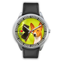 Load image into Gallery viewer, Cute Basenji Dog New Jersey Christmas Special Wrist Watch-Free Shipping