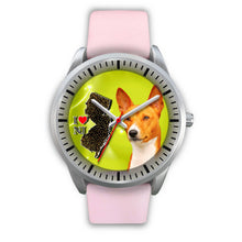 Load image into Gallery viewer, Cute Basenji Dog New Jersey Christmas Special Wrist Watch-Free Shipping