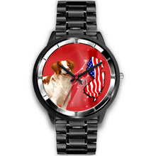 Load image into Gallery viewer, Cheerful Brittany Dog New Jersey Christmas Special Wrist Watch-Free Shipping