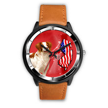Load image into Gallery viewer, Cheerful Brittany Dog New Jersey Christmas Special Wrist Watch-Free Shipping