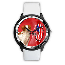 Load image into Gallery viewer, Cheerful Brittany Dog New Jersey Christmas Special Wrist Watch-Free Shipping