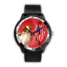 Load image into Gallery viewer, Cheerful Brittany Dog New Jersey Christmas Special Wrist Watch-Free Shipping