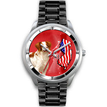 Load image into Gallery viewer, Cute Brittany Dog New Jersey Christmas Special Wrist Watch-Free Shipping