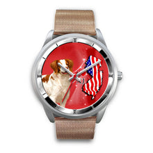 Load image into Gallery viewer, Cute Brittany Dog New Jersey Christmas Special Wrist Watch-Free Shipping